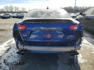 2017 Maserati Ghibli S Q4 with VIN ZAM57RTA5H1206653, listed as a Copart auction lot 81933013 with Not Provided miles. Bid and sale history available at carsss.com. Image 6.