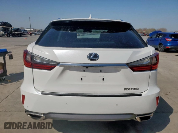 2018 Lexus RX 350 with VIN 2T2ZZMCA0JC111319, listed as a Copart auction lot 49650805 with 89,486 mi miles and Salvage Title. Bid and sale history available at DreamBid. Image 6.