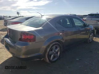 2013 Dodge Avenger with VIN 1C3CDZAB8DN658250, listed as a Copart auction lot 43422505 with 131,862 mi miles and Salvage Title. Bid and sale history available at DreamBid. Image 3.