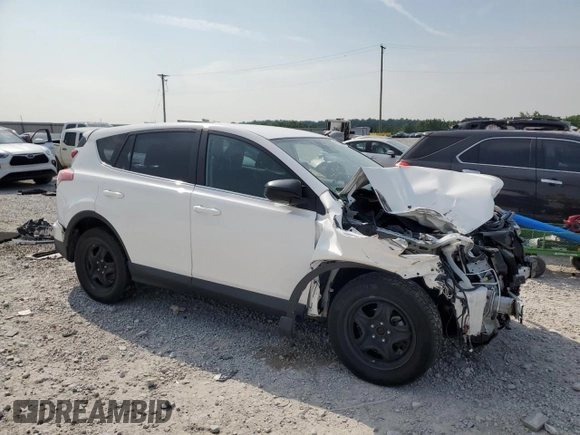 2018 Toyota RAV4 LE with VIN 2T3BFREV2JW780824, listed as a Copart auction lot 60258635 with 59,030 mi miles and Salvage title. Bid and sale history available at DreamBid. Image 4.