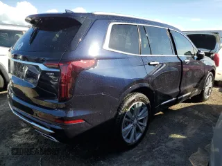 2022 Cadillac XT6 Premium Luxury with VIN 1GYKPFRS4NZ136219, listed as a Copart auction lot 76905874 with 0 mi miles and Non Repairable. Bid and sale history available at carsss.com. Image 3.