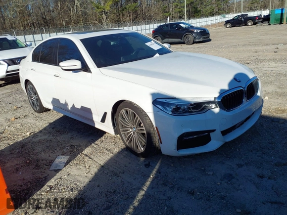 2017 BMW 5 Series 540i with VIN WBAJE5C36HG915721, listed as a IAAI auction lot 41668219 with 161,463 mi miles and . Bid and sale history available at carsss.com. Image 1.