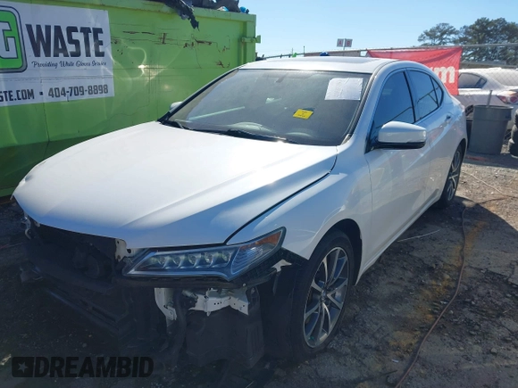 2017 Acura TLX V6 with VIN 19UUB2F31HA006549, listed as a IAAI auction lot 41689090 with 105,069 mi miles. Bid and sale history available at carsss.com. Image 17.
