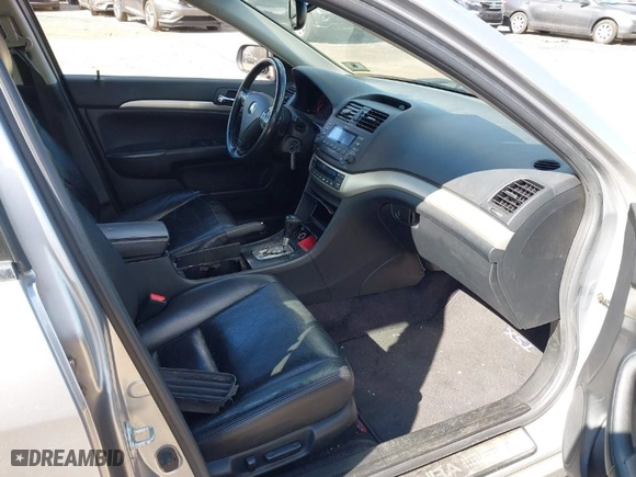 2005 Acura TSX with VIN JH4CL96825C014332, listed as a IAAI auction lot 41695332 with 142282 miles. Bid and sale history available at carsss.com. Image 5.