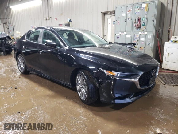 2024 Mazda 3 S Preferred with VIN 3MZBPACMXRM415519, listed as a Copart auction lot 47763365 with 13,932 mi miles and Salvage title. Bid and sale history available at DreamBid. Image 4.