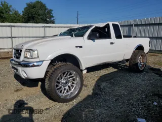 2002 Ford Ranger XLT Off-Road with VIN 1FTZR45U42PA30015, listed as a Copart auction lot 67133134 with 223,318 mi miles and Salvage title. Bid and sale history available at DreamBid. Image 1.