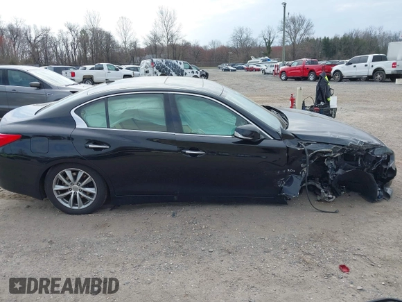 2016 Infiniti Q50 Premium with VIN JN1EV7AR2GM341628, listed as a IAAI auction lot 41898412 with 63,543 mi miles and . Bid and sale history available at DreamBid. Image 13.