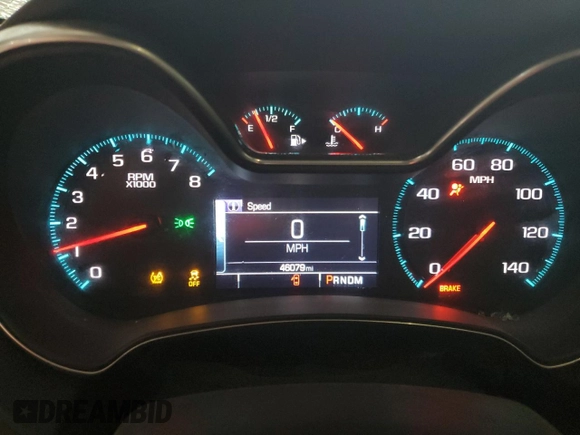 2017 Chevrolet Impala LS with VIN 2G11X5S36H9177568, listed as a Copart auction lot 47724965 with 46,079 mi miles and Salvage title. Bid and sale history available at DreamBid. Image 9.