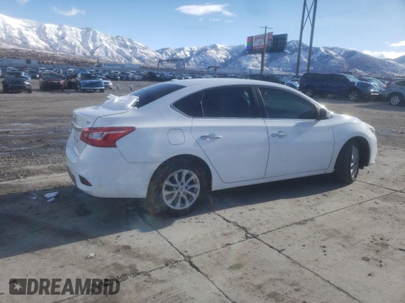 2019 Nissan Sentra SV with VIN 3N1AB7AP5KY279332, listed as a Copart auction lot 87600345 with 63,696 mi miles and Salvage Title. Bid and sale history available at DreamBid. Image 3.