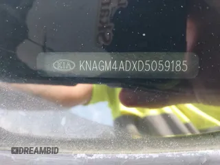 2013 Kia Optima EX z VIN KNAGM4ADXD5059185, wystawiony jako IAAI lot #42046712 z przebiegiem 204 884 mil mil oraz . Historia ofert i sprzedaży dostępna na DreamBid. Obrazek 9.
