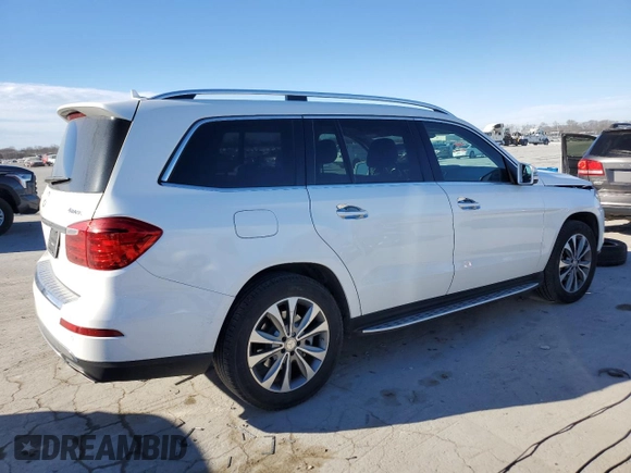 2016 Mercedes-Benz GL with VIN 4JGDF6EE9GA699426, listed as a Copart auction lot 88930815 with 34,516 mi miles and Salvage Title. Bid and sale history available at carsss.com. Image 3.