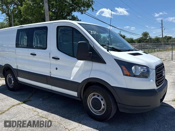 2018 Ford Transit with VIN 1FTYE1ZM6JKA51654, listed as a Copart auction lot 63760755 with 220,135 mi miles and Clean title. Bid and sale history available at DreamBid. Image 1.