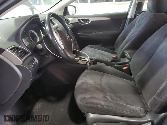 2013 Nissan Sentra FE+ S with VIN 3N1AB7AP5DL657102, listed as a Copart auction lot 54579015 with 122,419 mi miles and Salvage Title. Bid and sale history available at DreamBid. Image 7.