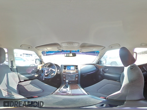 2017 Nissan Armada SV with VIN JN8AY2ND5H9004772, listed as a Copart auction lot 72124634 with 180,117 mi miles and Salvage Title. Bid and sale history available at carsss.com. Image 14.