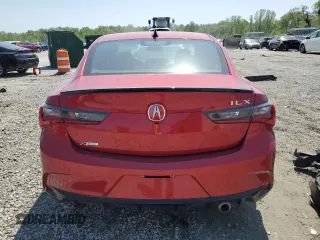 2021 Acura ILX w/Premium/A-SPEC Package with VIN 19UDE2F86MA007659, listed as a Copart auction lot 53266515 with 41,157 mi miles and Salvage Title. Bid and sale history available at carsss.com. Image 6.