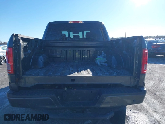 2015 Ford F-150 XLT with VIN 1FTEW1EP9FFC81723, listed as a IAAI auction lot 41258095 with 90,718 mi miles. Bid and sale history available at carsss.com. Image 16.