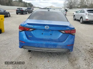 2022 Nissan Sentra SR with VIN 3N1AB8DV0NY207992, listed as a Copart auction lot 46617435 with 49,780 mi miles and Salvage Title. Bid and sale history available at carsss.com. Image 6.