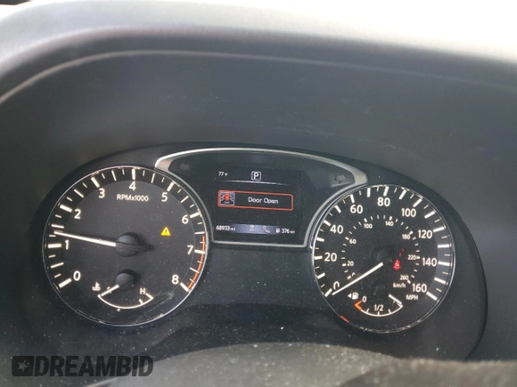 2020 Nissan Pathfinder SL with VIN 5N1DR2CN1LC579380, listed as a Copart auction lot 63641125 with 68,933 mi miles and Salvage title. Bid and sale history available at DreamBid. Image 9.