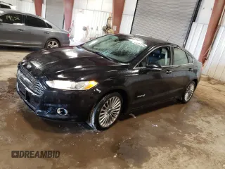 2014 Ford Fusion Titanium Hybrid with VIN 3FA6P0RUXER168706, listed as a Copart auction lot 55362295 with 136,382 mi miles and Clean title. Bid and sale history available at DreamBid. Image 1.