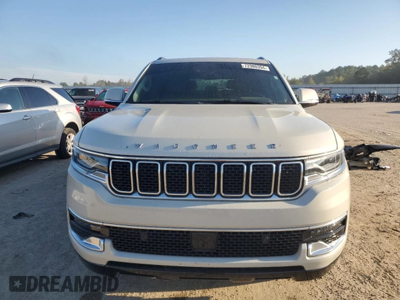 2022 Jeep Grand Wagoneer with VIN 1C4SJUAT4NS181525, listed as a Copart auction lot 72980394 with 32,714 mi miles and Salvage title. Bid and sale history available at DreamBid. Image 5.