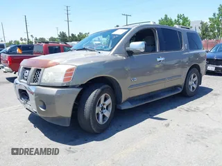 2006 Nissan Armada LE with VIN 5N1AA08A16N728545, listed as a IAAI auction lot 42346207 with 234,261 mi miles and . Bid and sale history available at DreamBid. Image 2.