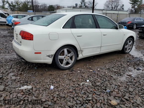 2005 Audi A4 3.2L with VIN WAUDG68EX5A480689, listed as a Copart auction lot 84401384 with 129,019 mi miles and Salvage Title. Bid and sale history available at carsss.com. Image 3.