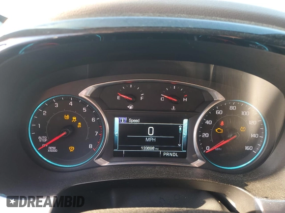 2018 Chevrolet Traverse Premier with VIN 1GNERKKW4JJ242477, listed as a Copart auction lot 50453125 with 133,698 mi miles and Salvage Title. Bid and sale history available at carsss.com. Image 9.