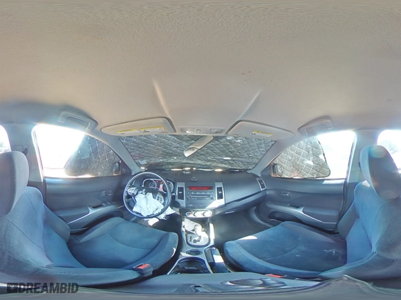 2012 Mitsubishi Outlander ES with VIN JA4AS2AW8CU004558, listed as a Copart auction lot 74552094 with 213,094 mi miles and Salvage Title. Bid and sale history available at carsss.com. Image 14.