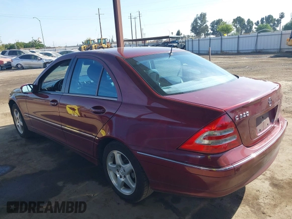 2001 Mercedes-Benz C 320 with VIN WDBRF64J11F068087, listed as a IAAI auction lot 42034193 with 144,752 mi miles and . Bid and sale history available at DreamBid. Image 3.