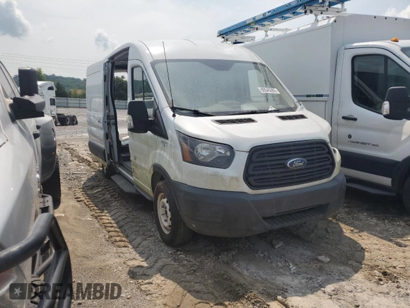 2019 Ford Transit with VIN 1FTYE2CM5KKB67895, listed as a Copart auction lot 60545285 with 91,033 mi miles and Clean title. Bid and sale history available at DreamBid. Image 4.