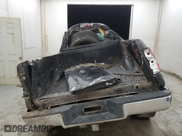 2004 Ford F-150 XL with VIN 1FTRF14524NA05999, listed as a Copart auction lot 41612825 with Not Provided miles and Salvage Title. Bid and sale history available at DreamBid. Image 6.