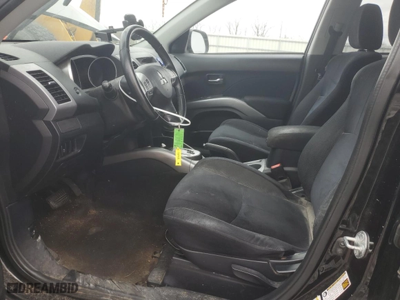 2012 Mitsubishi Outlander ES with VIN JA4AS2AW7CU029600, listed as a Copart auction lot 48137065 with 138,908 mi miles and Clean Title. Bid and sale history available at carsss.com. Image 7.
