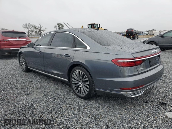 2019 Audi A8 L with VIN WAU8DAF88KN019828, listed as a Copart auction lot 88327945 with 27,307 mi miles and Non Repairable. Bid and sale history available at carsss.com. Image 2.