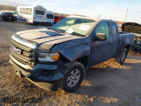 2017 GMC Canyon 2WD with VIN 1GTH5BEA2H1323599, listed as a IAAI auction lot 41003862 with 159,167 mi miles. Bid and sale history available at carsss.com. Image 17.