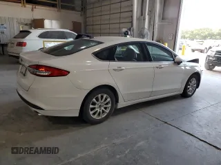 2018 Ford Fusion S with VIN 3FA6P0G77JR231901, listed as a Copart auction lot 44007734 with 162,317 mi miles and Salvage Title. Bid and sale history available at carsss.com. Image 3.