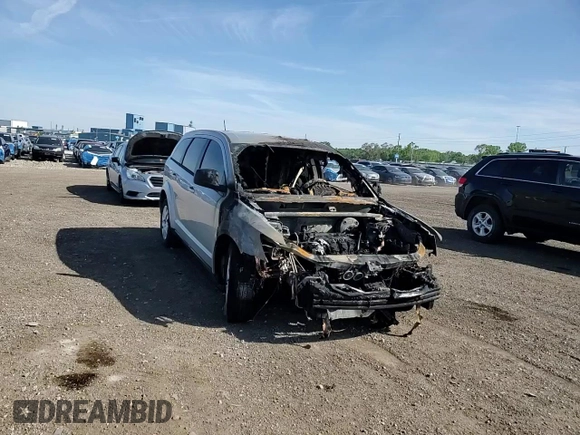 2014 Dodge Journey American Value with VIN 3C4PDCAB4ET150790, listed as a Copart auction lot 56643415 with Not provided miles and Salvage title. Bid and sale history available at DreamBid. Image 14.