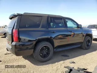 2019 Chevrolet Tahoe Premier with VIN 1GNSKCKJ4KR406220, listed as a Copart auction lot 50491344 with 37,254 mi miles and Salvage title. Bid and sale history available at DreamBid. Image 3.