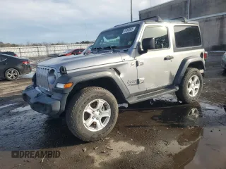 2019 Jeep Wrangler Sport S z VIN 1C4GJXAG4KW518855, wystawiony jako Copart lot #45090885 z przebiegiem 74 123 mil mil oraz Szkoda całkowita • Salvage title. Historia ofert i sprzedaży dostępna na DreamBid. Obrazek 1.