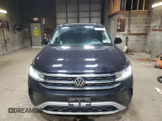 2023 Volkswagen Atlas SE with VIN 1V2KP2CA1PC515603, listed as a Copart auction lot 87450804 with 45,643 mi miles and Salvage title. Bid and sale history available at DreamBid. Image 5.