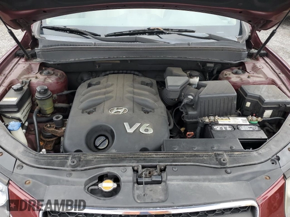 2007 Hyundai Santa Fe SE with VIN 5NMSH13E37H122781, listed as a Copart auction lot 64948575 with 220,481 mi miles and Salvage title. Bid and sale history available at DreamBid. Image 12.