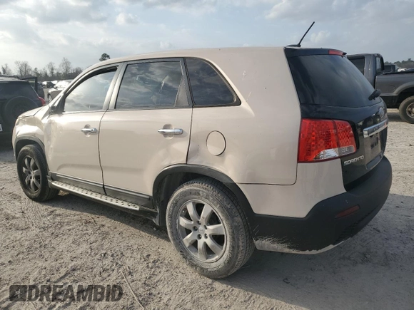 2011 Kia Sorento LX with VIN 5XYKT3A13BG159293, listed as a Copart auction lot 48415695 with 145,957 mi miles and Non Repairable. Bid and sale history available at carsss.com. Image 2.
