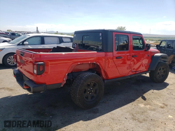 2023 Jeep Gladiator Mojave with VIN 1C6JJTEG0PL582819, listed as a Copart auction lot 66518254 with 12,131 mi miles and Salvage Title. Bid and sale history available at carsss.com. Image 3.