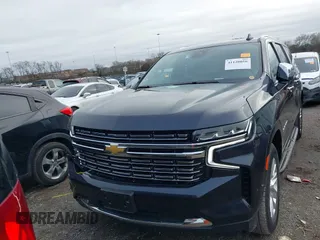 2023 Chevrolet Suburban Premier with VIN 1GNSKFKD5PR421523, listed as a IAAI auction lot 41120056 with 43,172 mi miles. Bid and sale history available at carsss.com. Image 12.