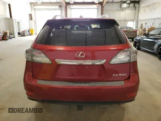 2012 Lexus RX 350 with VIN 2T2BK1BA6CC142860, listed as a Copart auction lot 54507075 with 198,475 mi miles and Clean Title. Bid and sale history available at DreamBid. Image 6.