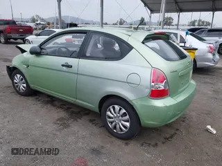 2008 Hyundai Accent GS with VIN KMHCM36C48U073067, listed as a IAAI auction lot 42055217 with 173,949 mi miles. Bid and sale history available at carsss.com. Image 3.
