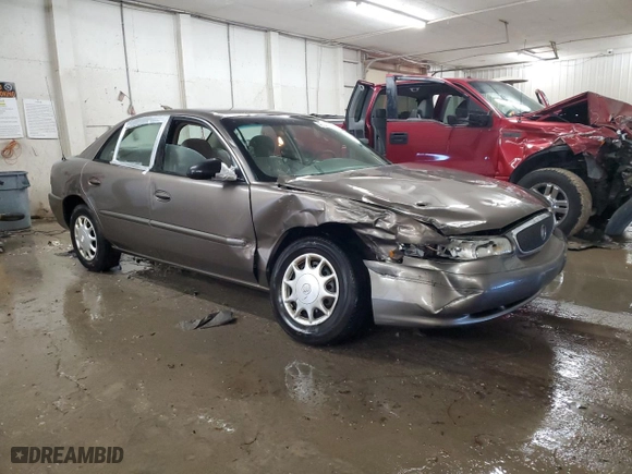 2005 Buick Century Custom with VIN 2G4WS52J151105824, listed as a Copart auction lot 48029525 with 180,090 mi miles and Salvage Title. Bid and sale history available at carsss.com. Image 4.