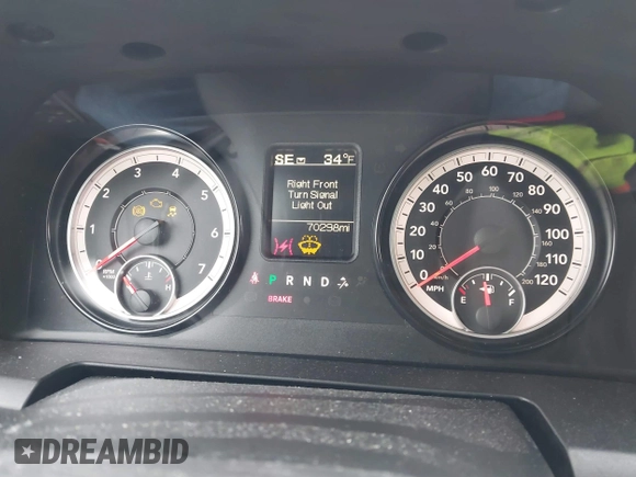 2017 Ram 1500 Express with VIN 1C6RR7FG2HS849239, listed as a IAAI auction lot 41204875 with 70,298 mi miles and . Bid and sale history available at carsss.com. Image 15.