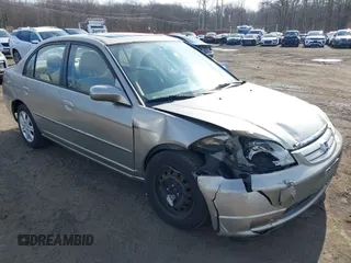 2003 Honda Civic EX with VIN 2HGES26733H626191, listed as a IAAI auction lot 41623055 with 107,125 mi miles and . Bid and sale history available at DreamBid. Image 19.