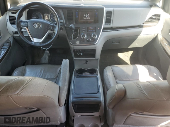 2016 Toyota Sienna XLE with VIN 5TDYK3DC0GS752355, listed as a Copart auction lot 61857925 with 146,949 mi miles and Salvage title. Bid and sale history available at DreamBid. Image 8.