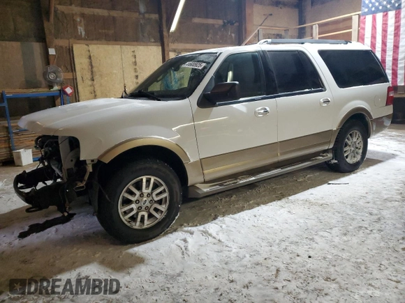 2013 Ford Expedition Max XLT with VIN 1FMJK1J57DEF38374, listed as a Copart auction lot 44600925 with 172,541 mi miles and Clean title. Bid and sale history available at DreamBid. Image 1.